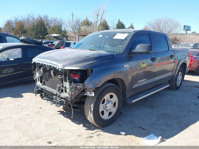 2011 Toyota Tundra VIN 5TFEY5F17BX112736 IAAI salvage auction — FRONT END, Clear (Oklahoma), sold $3,050 on 2026-07-10 (photo 2)
