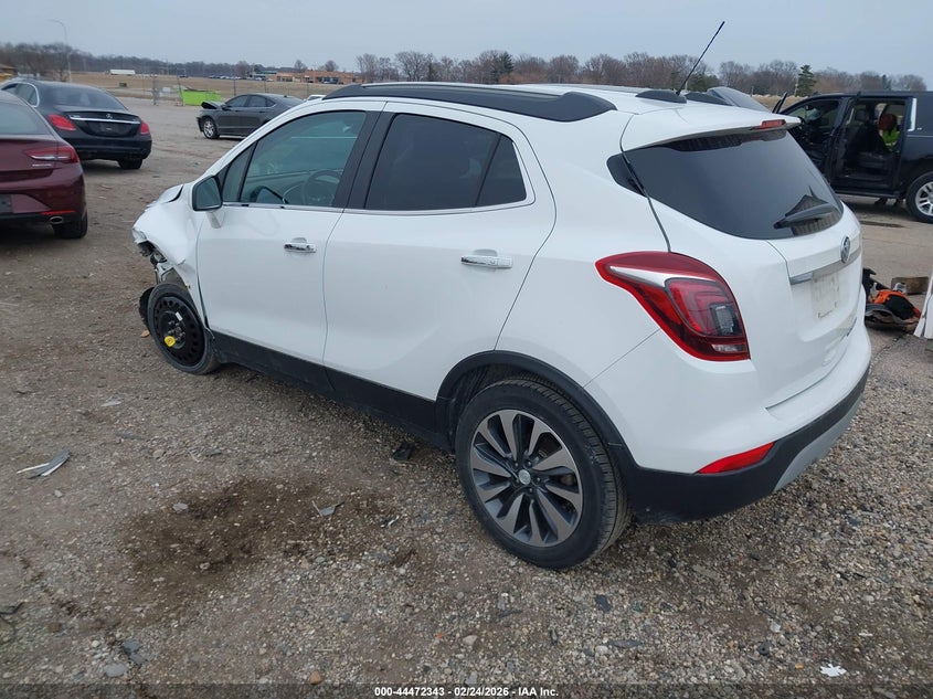 2021 Buick Encore VIN KL4CJASB8MB306544 IAAI salvage auction — FRONT END, Salvage Title, sold $1,150 on 2026-07-29 (photo 3)
