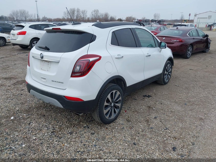 2021 Buick Encore VIN KL4CJASB8MB306544 IAAI salvage auction — FRONT END, Salvage Title, sold $1,150 on 2026-07-29 (photo 4)
