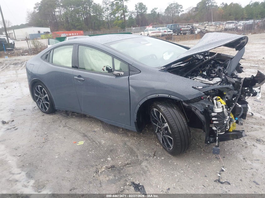 2025 Toyota Prius VIN JTDACACU4S3052619 IAAI salvage auction — BIO HAZARD, Salvage Title, sold $5,275 on 2026-07-14 (photo 1)