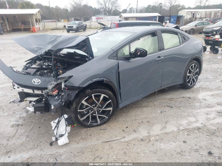 2025 Toyota Prius VIN JTDACACU4S3052619 IAAI salvage auction — BIO HAZARD, Salvage Title, sold $5,275 on 2026-07-14 (photo 2)