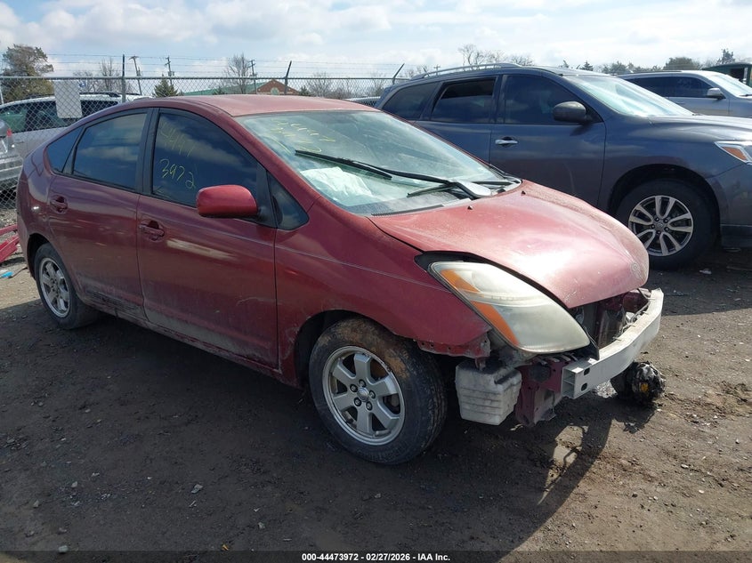 2005 Toyota Prius VIN JTDKB20U953062701 IAAI salvage auction — SIDE, Clear (Virginia), sold $200 on 2026-07-08 (photo 1)