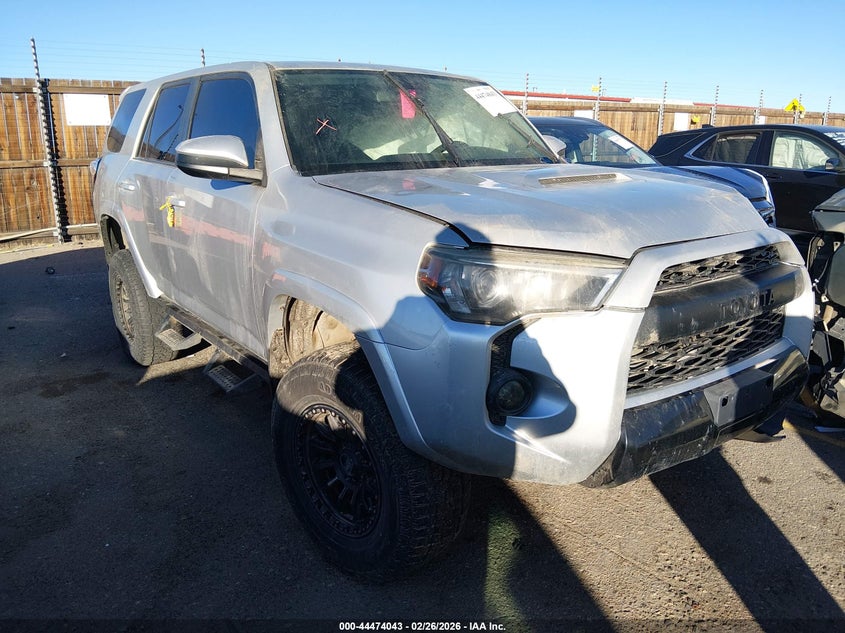 2014 Toyota 4runner VIN JTEBU5JR4E5173372 IAAI salvage auction — FRONT END, Salvage (Colorado), sold $5,100 on 2026-07-28 (photo 1)