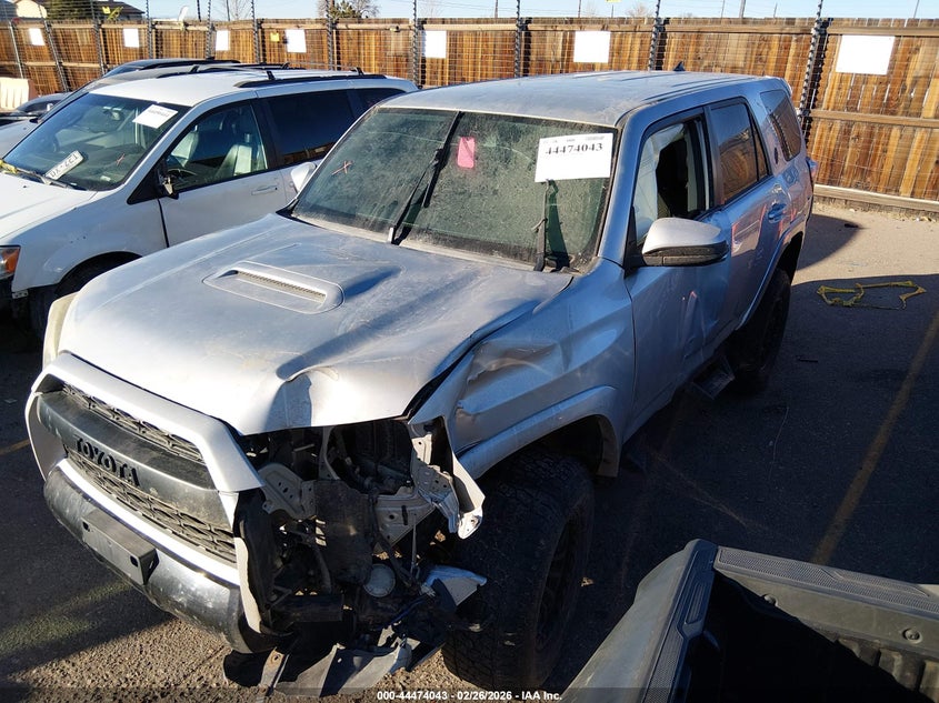 2014 Toyota 4runner VIN JTEBU5JR4E5173372 IAAI salvage auction — FRONT END, Salvage (Colorado), sold $5,100 on 2026-07-28 (photo 2)