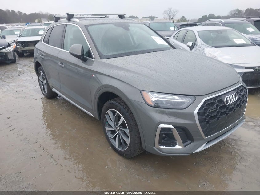 2024 Audi Q5 VIN WA1FAAFY6R2053520 IAAI salvage auction — FRONT END, Salvage Title, sold $18,700 on 2026-07-09 (photo 1)