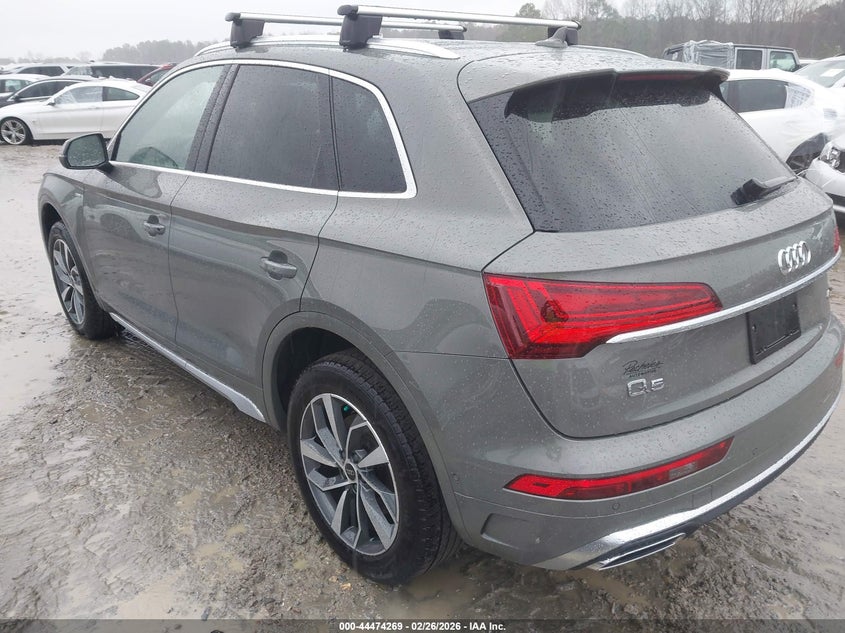 2024 Audi Q5 VIN WA1FAAFY6R2053520 IAAI salvage auction — FRONT END, Salvage Title, sold $18,700 on 2026-07-09 (photo 3)