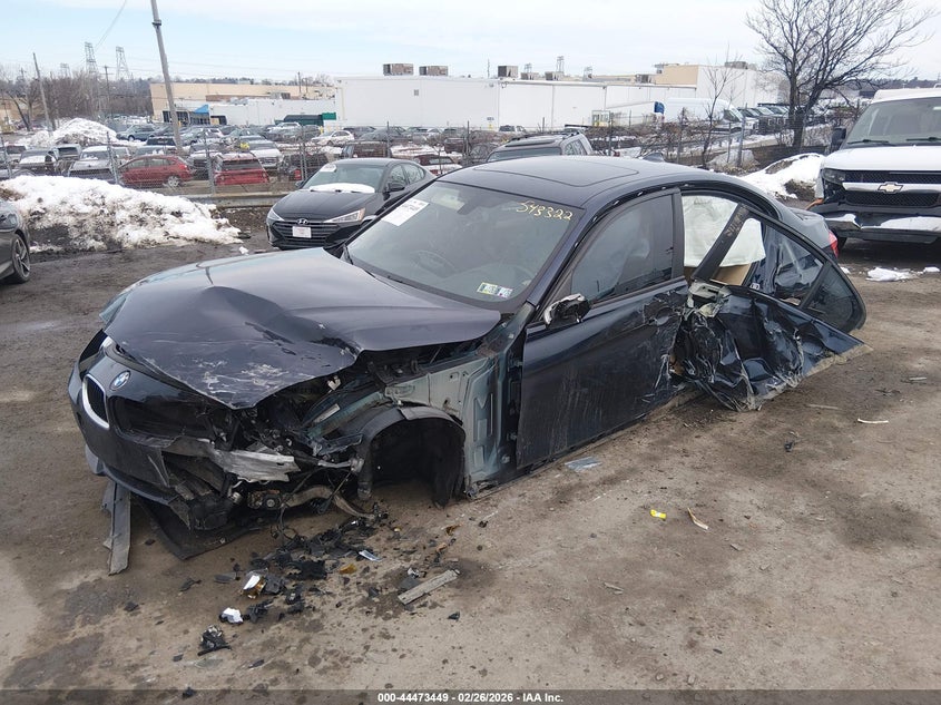 2014 BMW 3er VIN WBA3B5C57EP543322 IAAI salvage auction — SIDE, Salvage (Pennsylvania), sold $500 on 2026-07-25 (photo 6)