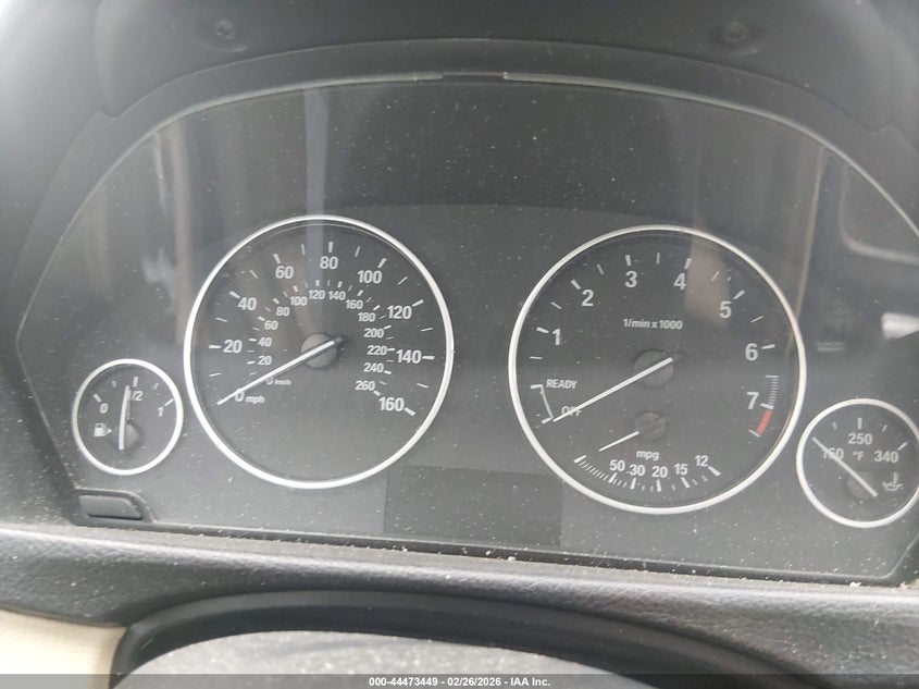 2014 BMW 3er VIN WBA3B5C57EP543322 IAAI salvage auction — SIDE, Salvage (Pennsylvania), sold $500 on 2026-07-25 (photo 7)