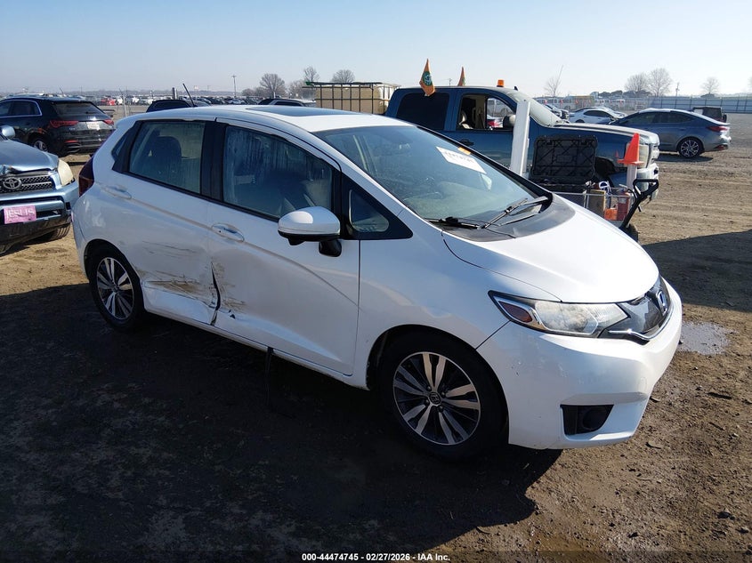2017 Honda Fit VIN JHMGK5H77HS022387 IAAI salvage auction — RIGHT SIDE, Clear (Arkansas), sold $8,100 on 2026-07-29 (photo 1)