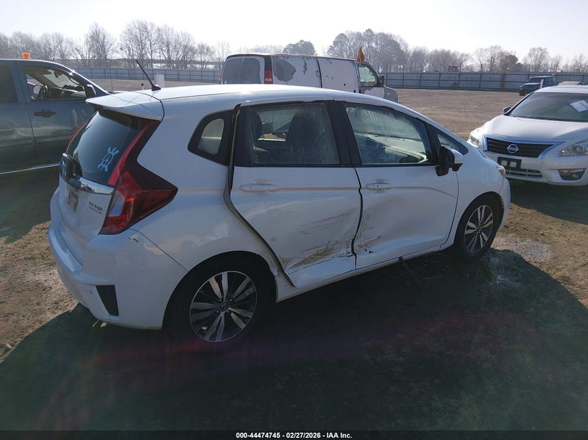 2017 Honda Fit VIN JHMGK5H77HS022387 IAAI salvage auction — RIGHT SIDE, Clear (Arkansas), sold $8,100 on 2026-07-29 (photo 4)