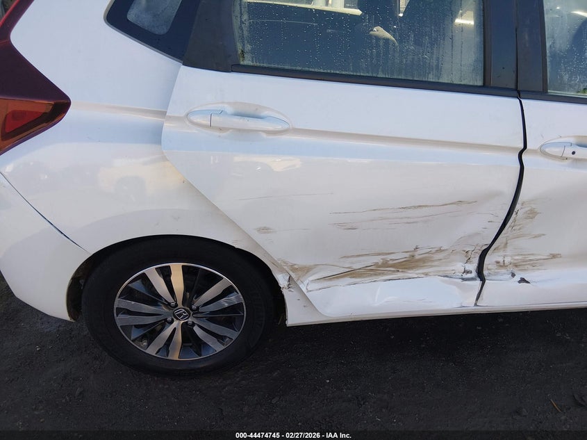 2017 Honda Fit VIN JHMGK5H77HS022387 IAAI salvage auction — RIGHT SIDE, Clear (Arkansas), sold $8,100 on 2026-07-29 (photo 6)
