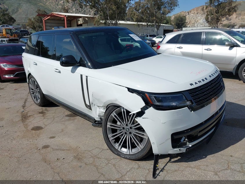 2025 Land rover RANGE ROVER VIN SALKP9FU7SA315726 IAAI salvage auction — RIGHT SIDE, Salvage Title, sold $62,250 on 2026-07-06 (photo 1)