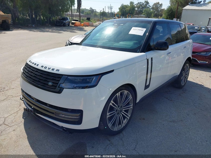 2025 Land rover RANGE ROVER VIN SALKP9FU7SA315726 IAAI salvage auction — RIGHT SIDE, Salvage Title, sold $62,250 on 2026-07-06 (photo 2)