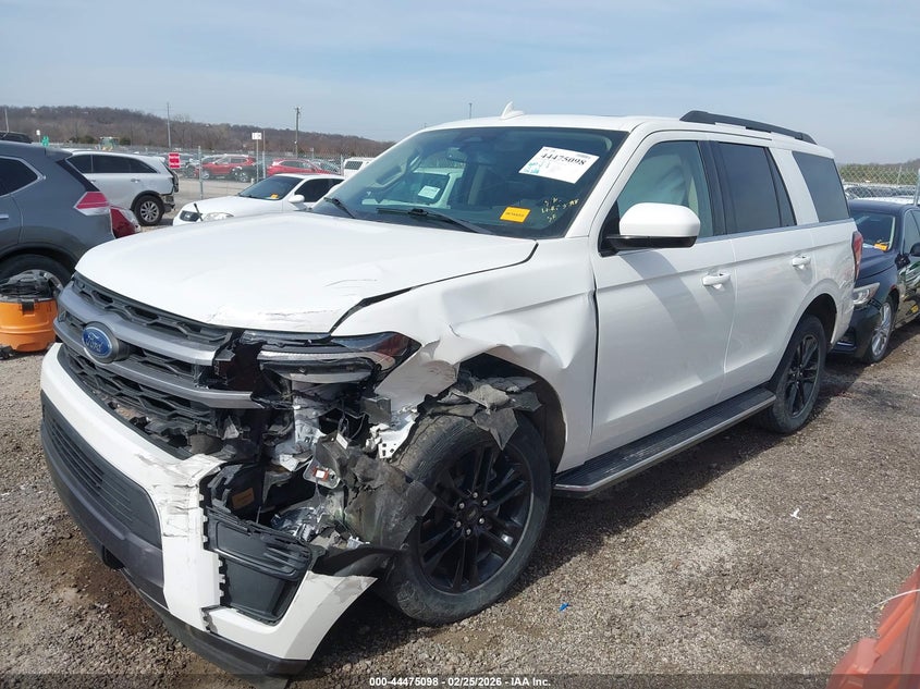 2023 Ford Expedition VIN 1FMJU1J88PEA13929 IAAI salvage auction — FRONT END, Clear (Oklahoma), sold $12,000 on 2026-07-28 (photo 2)