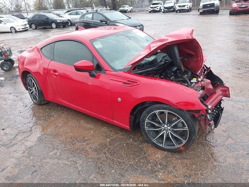 2019 Toyota Gt86 VIN JF1ZNAA18K8703460 IAAI salvage auction — FRONT END, Salvage Title, sold $450 on 2026-07-14 (photo 1)