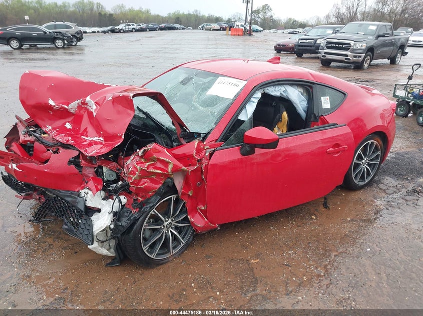 2019 Toyota Gt86 VIN JF1ZNAA18K8703460 IAAI salvage auction — FRONT END, Salvage Title, sold $450 on 2026-07-14 (photo 2)