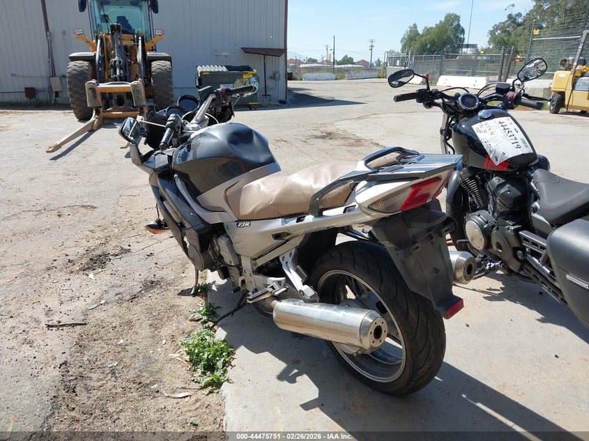 2008 Yamaha Fjr 1300 VIN JYARP16Y98A000229 IAAI salvage auction — ALL OVER, Salvage (California), sold $800 on 2026-07-29 (photo 3)