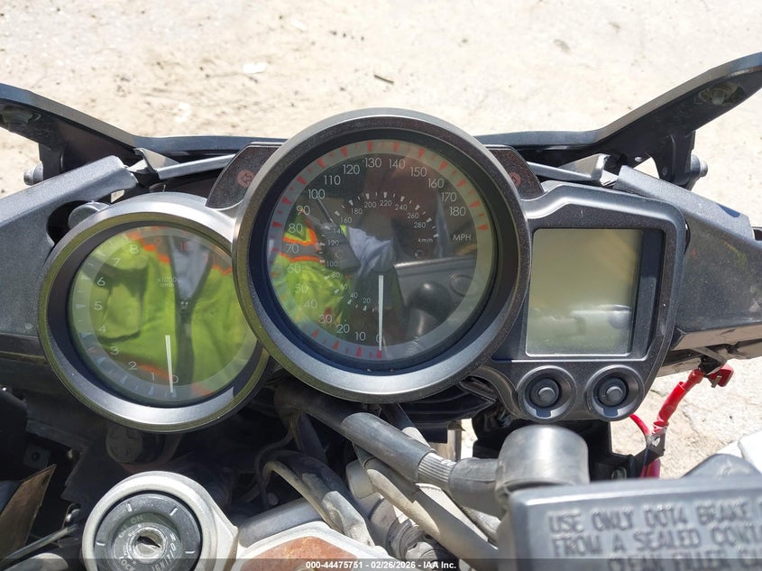2008 Yamaha Fjr 1300 VIN JYARP16Y98A000229 IAAI salvage auction — ALL OVER, Salvage (California), sold $800 on 2026-07-29 (photo 7)