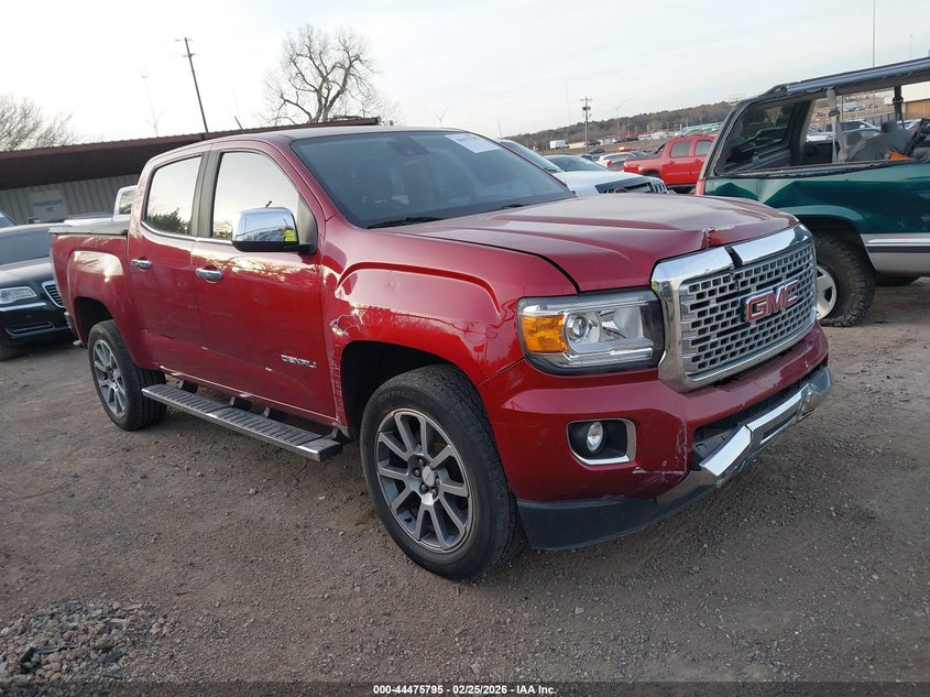 2018 Gmc Canyon VIN 1GTG6EEN1J1248316 IAAI salvage auction — LEFT SIDE, Clear (Oklahoma), sold $8,100 on 2026-07-29 (photo 1)
