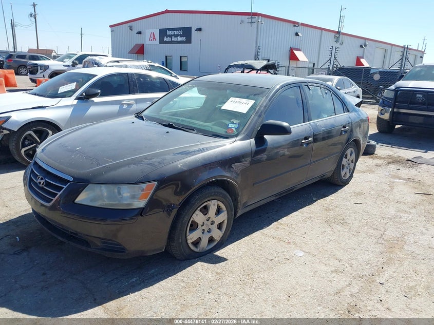 2009 Hyundai Sonata VIN 5NPET46C99H465866 IAAI salvage auction — REAR END, Original (Texas), sold $150 on 2026-07-07 (photo 2)