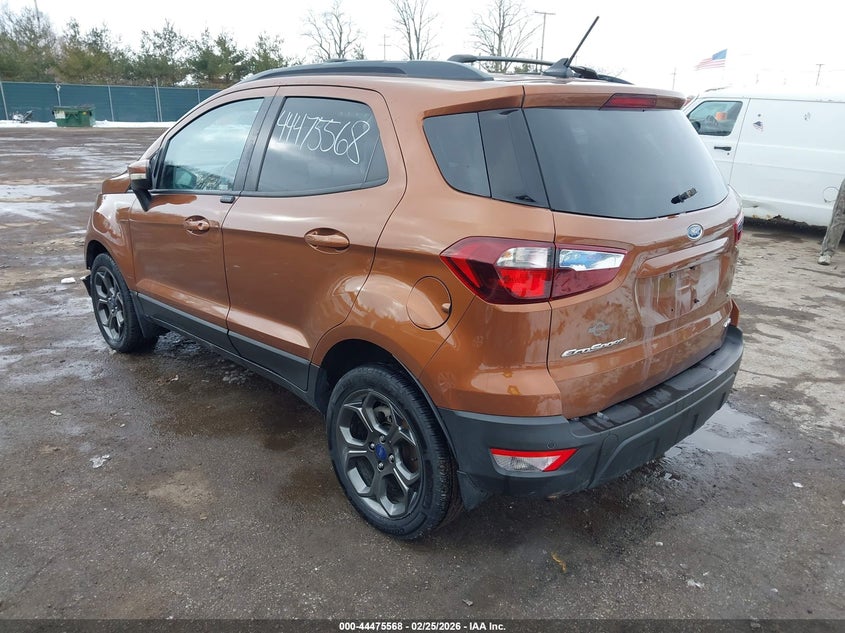2018 Ford Ecosport VIN MAJ6P1CL7JC162182 IAAI salvage auction — FRONT END, Clear (Indiana), sold $3,800 on 2026-07-07 (photo 3)