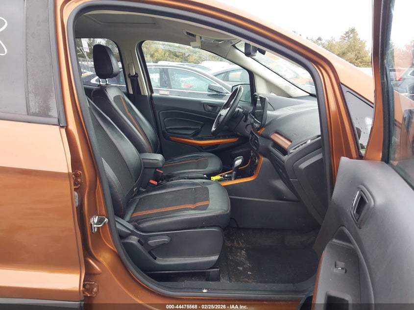 2018 Ford Ecosport VIN MAJ6P1CL7JC162182 IAAI salvage auction — FRONT END, Clear (Indiana), sold $3,800 on 2026-07-07 (photo 5)