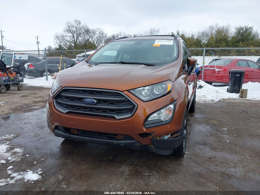 2018 Ford Ecosport VIN MAJ6P1CL7JC162182 IAAI salvage auction — FRONT END, Clear (Indiana), sold $3,800 on 2026-07-07 (photo 6)