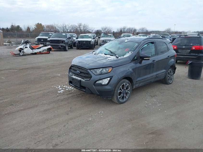 2020 Ford Ecosport VIN MAJ6S3JLXLC335967 IAAI salvage auction — LEFT REAR, Salvage Title, sold $1,050 on 2026-07-16 (photo 2)