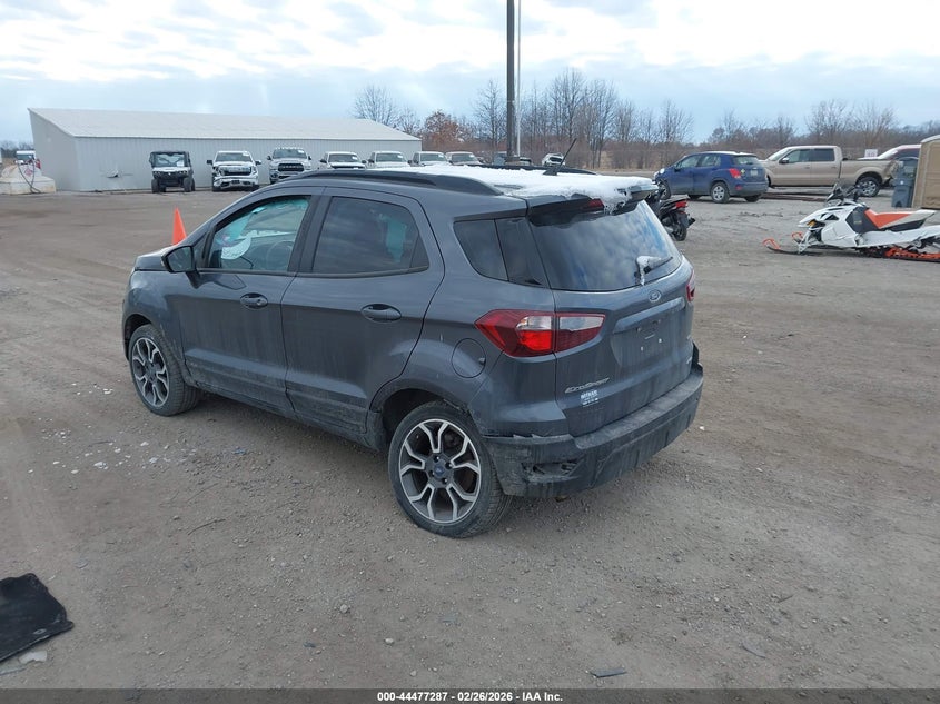 2020 Ford Ecosport VIN MAJ6S3JLXLC335967 IAAI salvage auction — LEFT REAR, Salvage Title, sold $1,050 on 2026-07-16 (photo 3)