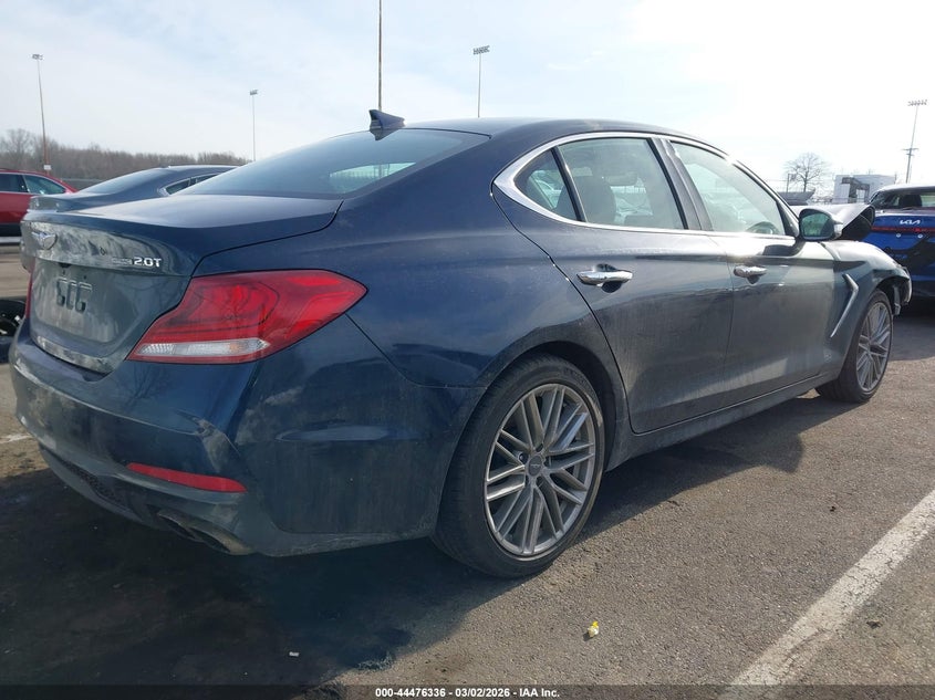 2020 Genesis G70 VIN KMTG34LA1LU046596 IAAI salvage auction — FRONT END, Salvage (New Jersey), sold $3,500 on 2026-07-27 (photo 4)