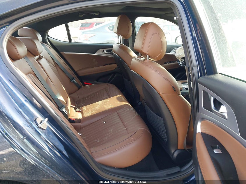 2020 Genesis G70 VIN KMTG34LA1LU046596 IAAI salvage auction — FRONT END, Salvage (New Jersey), sold $3,500 on 2026-07-27 (photo 8)