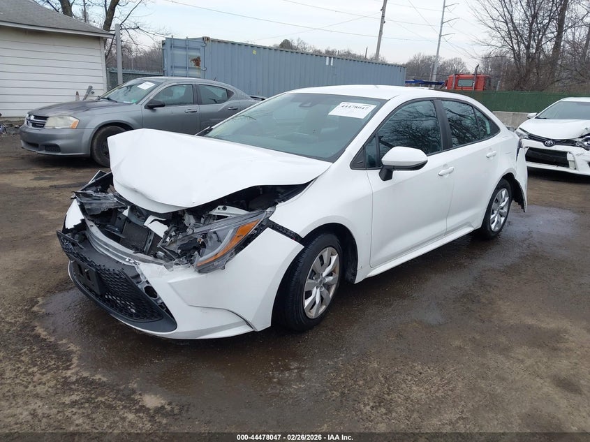 2021 Toyota Corolla VIN 5YFEPMAEXMP257228 IAAI salvage auction — FRONT END, Salvage Title, sold $4,400 on 2026-07-31 (photo 2)