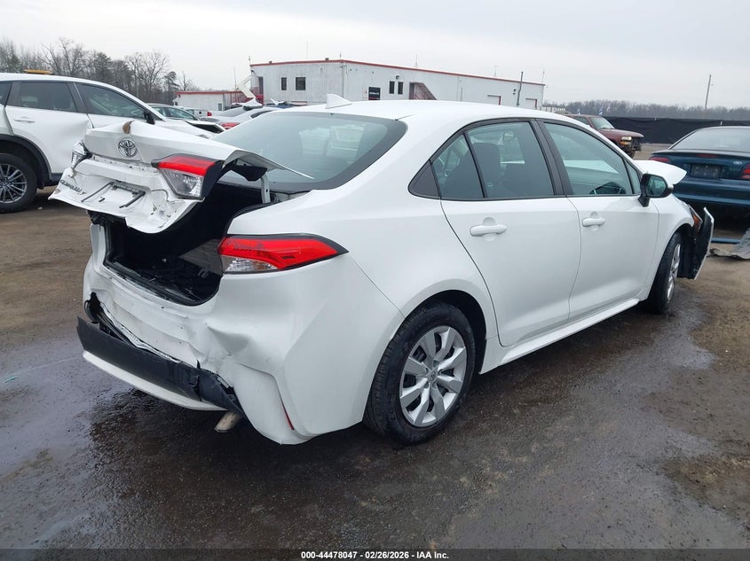 2021 Toyota Corolla VIN 5YFEPMAEXMP257228 IAAI salvage auction — FRONT END, Salvage Title, sold $4,400 on 2026-07-31 (photo 4)