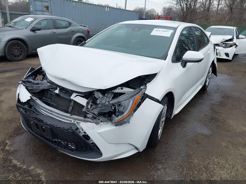 2021 Toyota Corolla VIN 5YFEPMAEXMP257228 IAAI salvage auction — FRONT END, Salvage Title, sold $4,400 on 2026-07-31 (photo 6)