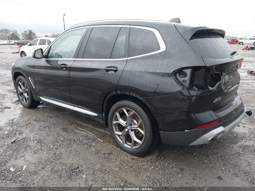 2023 BMW X3 VIN WBX47DP06PN203081 IAAI salvage auction — RIGHT REAR, Salvage (Georgia), sold $15,250 on 2026-07-30 (photo 3)
