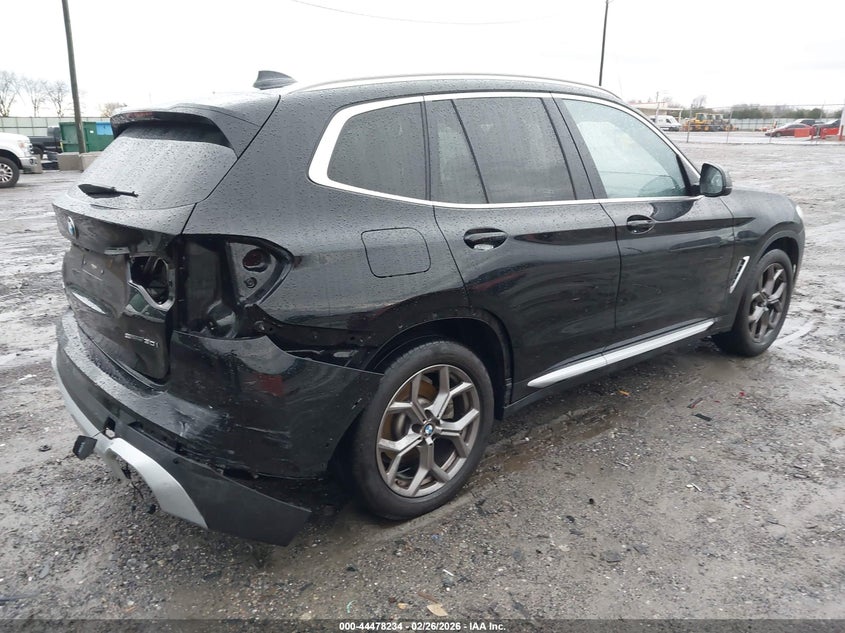 2023 BMW X3 VIN WBX47DP06PN203081 IAAI salvage auction — RIGHT REAR, Salvage (Georgia), sold $15,250 on 2026-07-30 (photo 4)