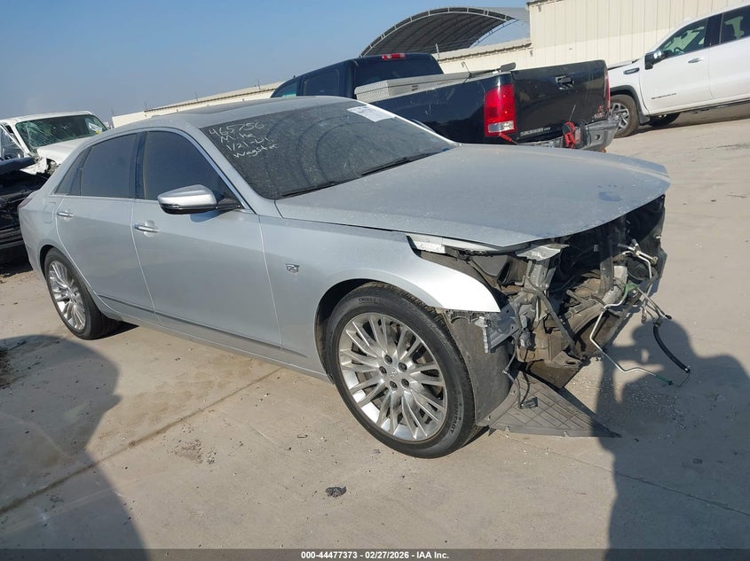2018 Cadillac Ct6 VIN 1G6KG5RS3JU147769 IAAI salvage auction — FRONT END, Original (Texas), sold $2,150 on 2026-08-03 (photo 1)