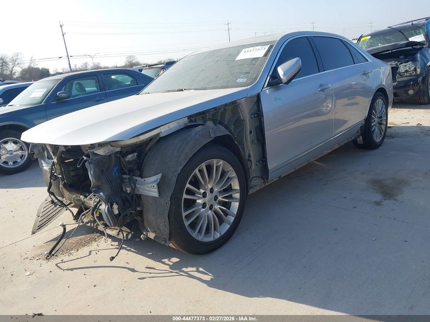 2018 Cadillac Ct6 VIN 1G6KG5RS3JU147769 IAAI salvage auction — FRONT END, Original (Texas), sold $2,150 on 2026-08-03 (photo 2)