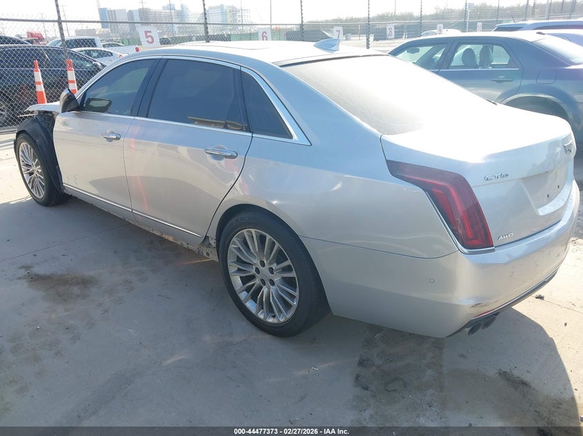 2018 Cadillac Ct6 VIN 1G6KG5RS3JU147769 IAAI salvage auction — FRONT END, Original (Texas), sold $2,150 on 2026-08-03 (photo 3)