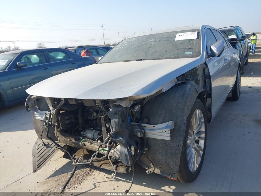 2018 Cadillac Ct6 VIN 1G6KG5RS3JU147769 IAAI salvage auction — FRONT END, Original (Texas), sold $2,150 on 2026-08-03 (photo 6)