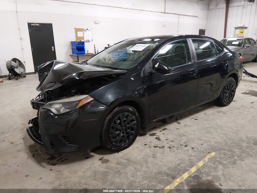 2015 Toyota Corolla VIN 5YFBURHE5FP205717 IAAI salvage auction — FRONT END, Salvage (Iowa), sold $25 on 2026-07-28 (photo 2)