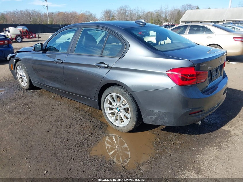 2017 BMW 3er VIN WBA8E5G32HNU42579 IAAI salvage auction — FRONT END, Salvage - Greater Than 75% (Maryland), sold $1,550 on 2026-07-31 (photo 3)