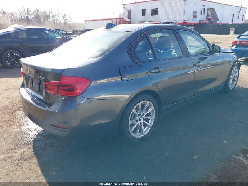 2017 BMW 3er VIN WBA8E5G32HNU42579 IAAI salvage auction — FRONT END, Salvage - Greater Than 75% (Maryland), sold $1,550 on 2026-07-31 (photo 4)