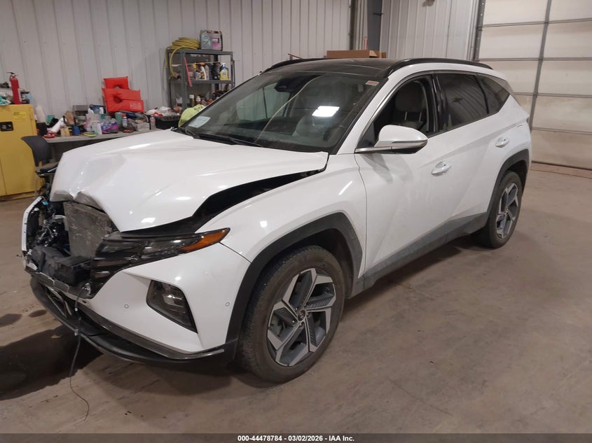 2022 Hyundai Tucson VIN KM8JECA12NU014783 IAAI salvage auction — FRONT END, Regular (South Dakota), sold $9,400 on 2026-08-01 (photo 2)