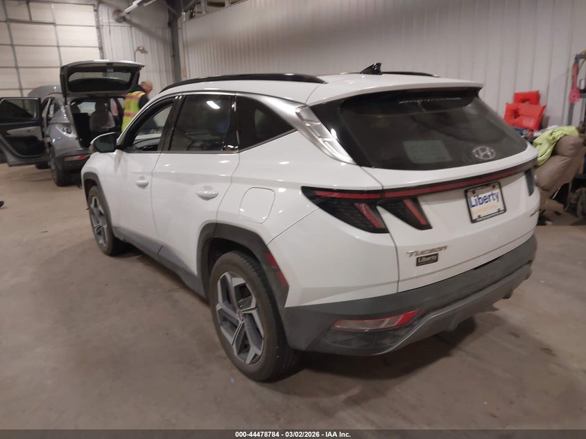 2022 Hyundai Tucson VIN KM8JECA12NU014783 IAAI salvage auction — FRONT END, Regular (South Dakota), sold $9,400 on 2026-08-01 (photo 3)