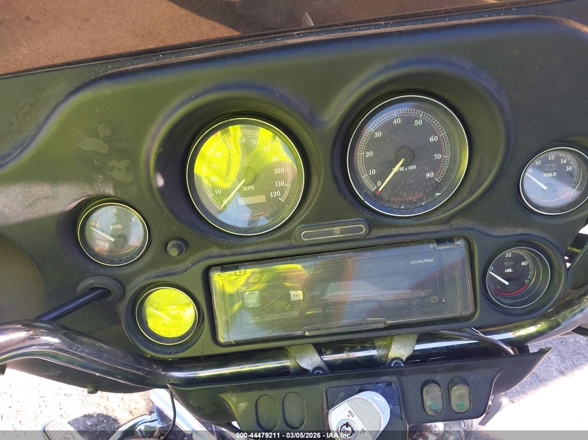 2000 Harley-davidson Flhtci VIN 1HD1FFW14YY629570 IAAI salvage auction — FRONT & REAR, Rebuildable (Florida), sold $575 on 2026-07-08 (photo 7)