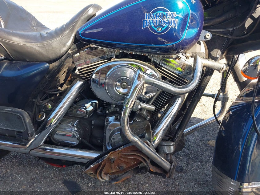 2000 Harley-davidson Flhtci VIN 1HD1FFW14YY629570 IAAI salvage auction — FRONT & REAR, Rebuildable (Florida), sold $575 on 2026-07-08 (photo 8)