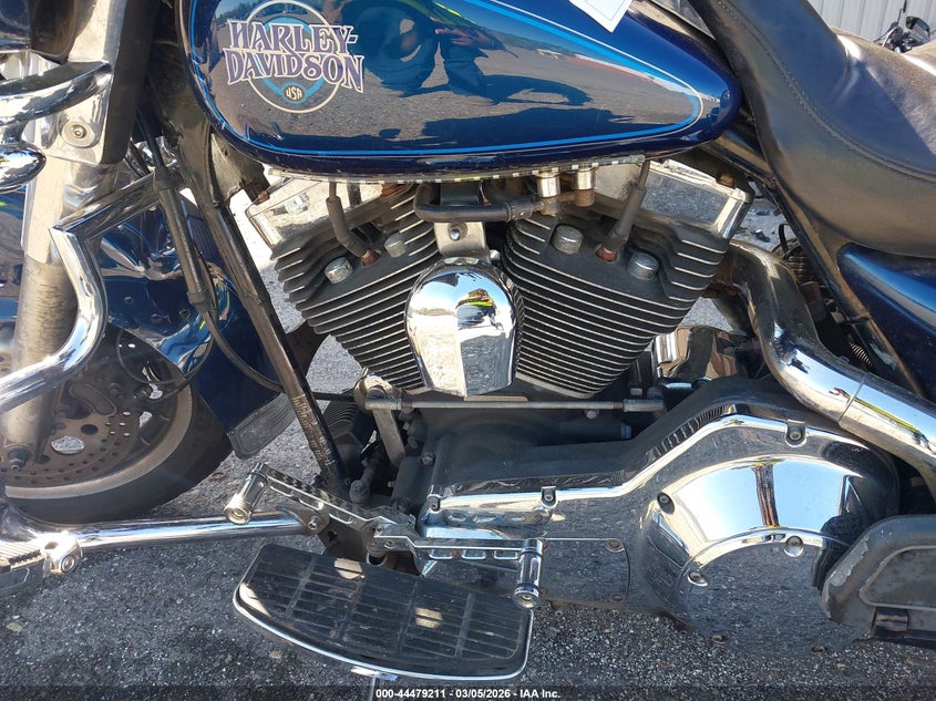 2000 Harley-davidson Flhtci VIN 1HD1FFW14YY629570 IAAI salvage auction — FRONT & REAR, Rebuildable (Florida), sold $575 on 2026-07-08 (photo 9)