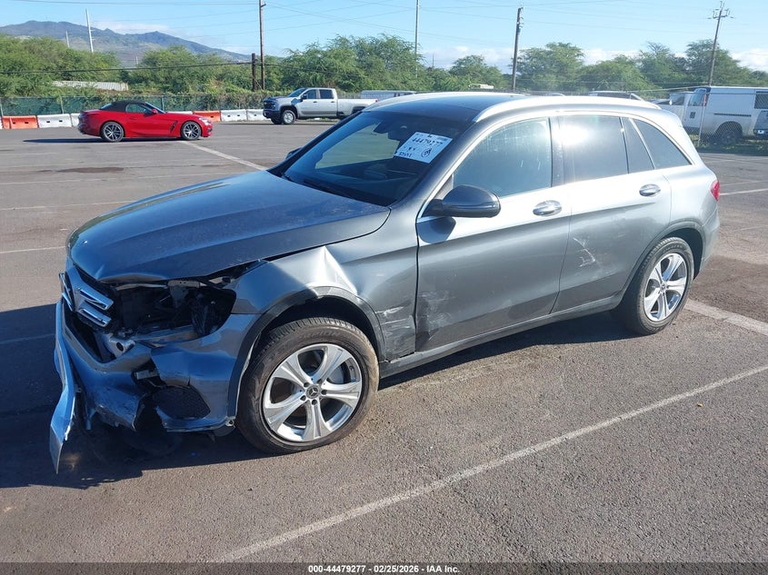 2018 Mercedes-benz Glc VIN WDC0G4KB6JV033603 IAAI salvage auction — FRONT & REAR, Salvage (Hawaii), sold $2,750 on 2026-07-28 (photo 2)