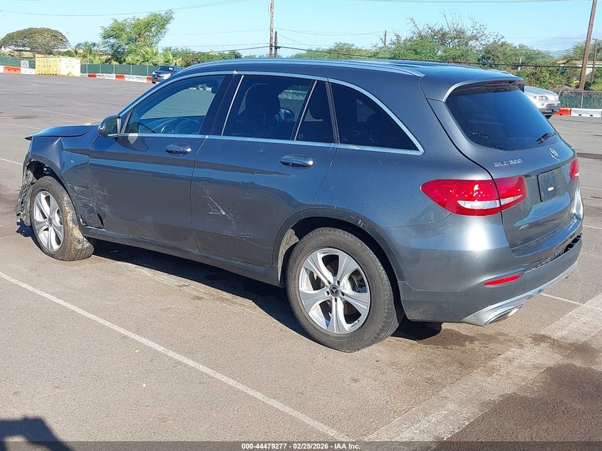2018 Mercedes-benz Glc VIN WDC0G4KB6JV033603 IAAI salvage auction — FRONT & REAR, Salvage (Hawaii), sold $2,750 on 2026-07-28 (photo 3)